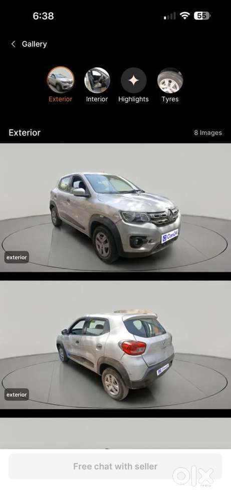 Renault Kwid 2016 Petrol Well Maintained