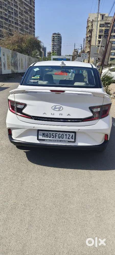 Hyundai Aura Sx Cng 2023  23k Run  Top Model  Single Owner