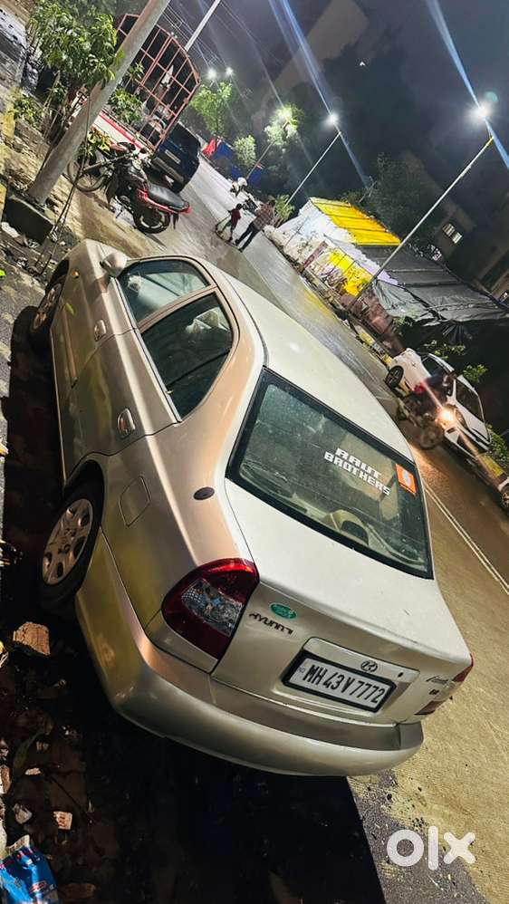 Hyundai Accent Petrol+cng 2008 Document All Clear Greentax Waled 2028