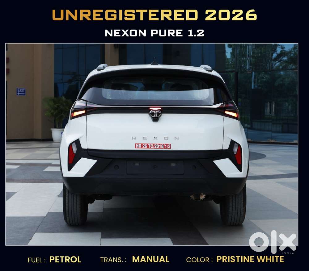 Tata Nexon Pure (s) 1.2 Petrol 6amt, 2026, Petrol