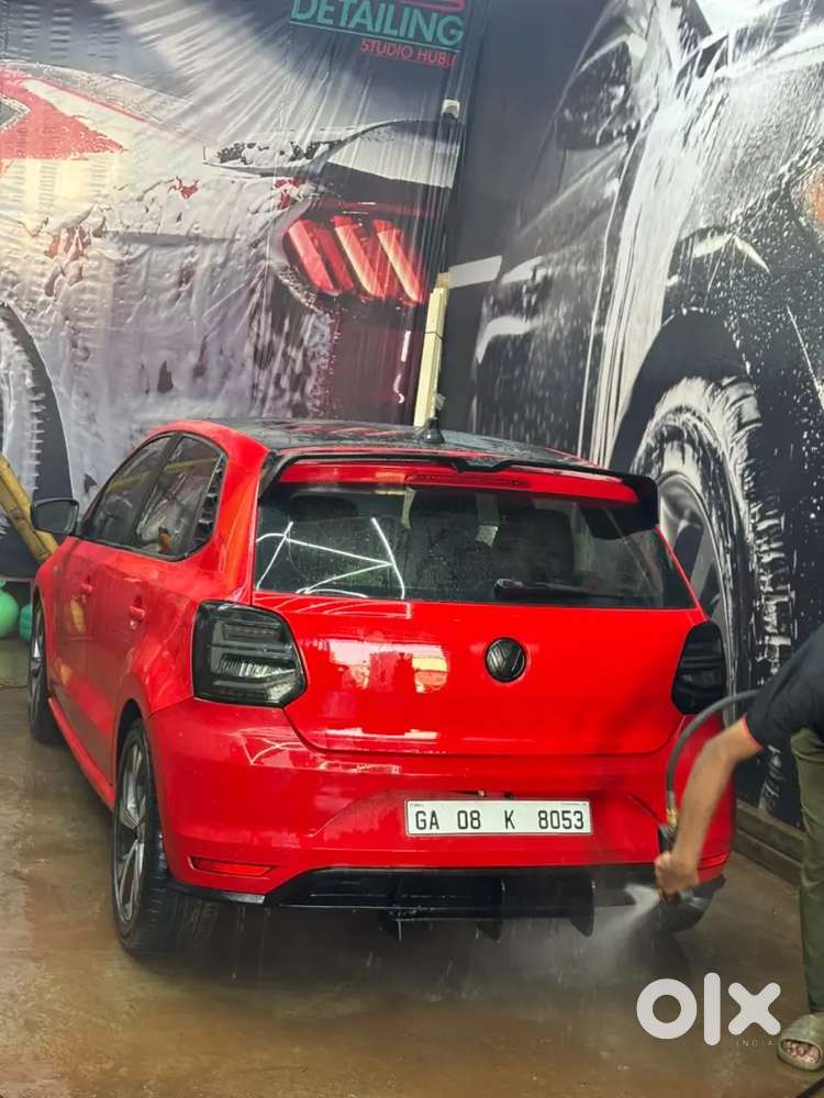 Polo Red Colour Modified Car Good Condition Car