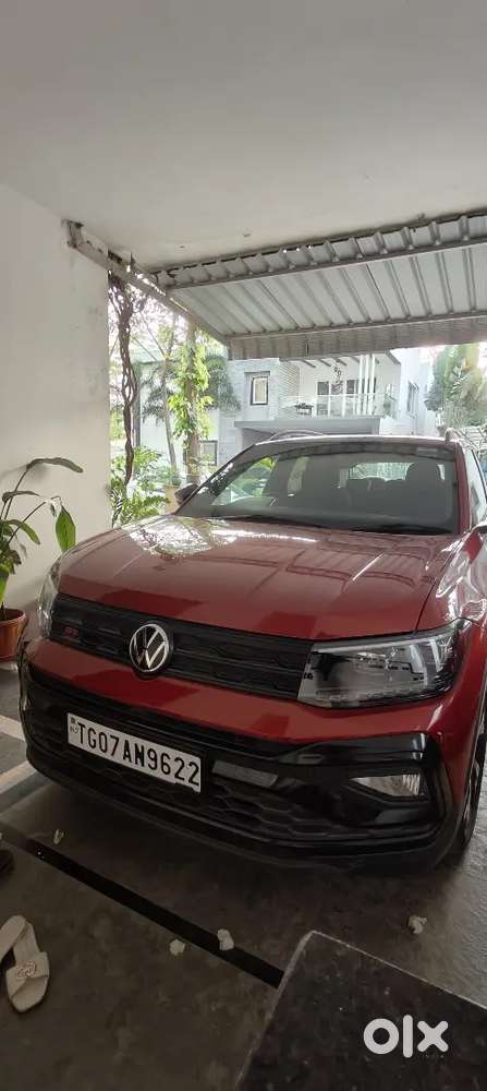 Brand New Red Vw Taigun Sport Tsi Dsg