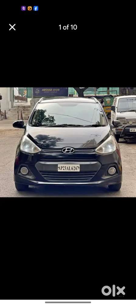 Hyundai Grand I10 2014 Diesel  Push Button 80% Tyre Good Condition
