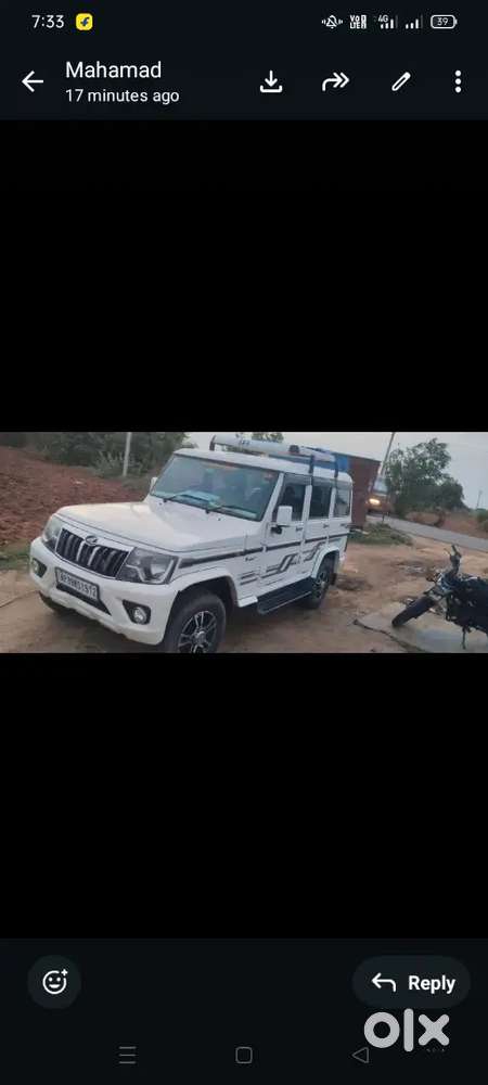 Mahindra Bolero 2022