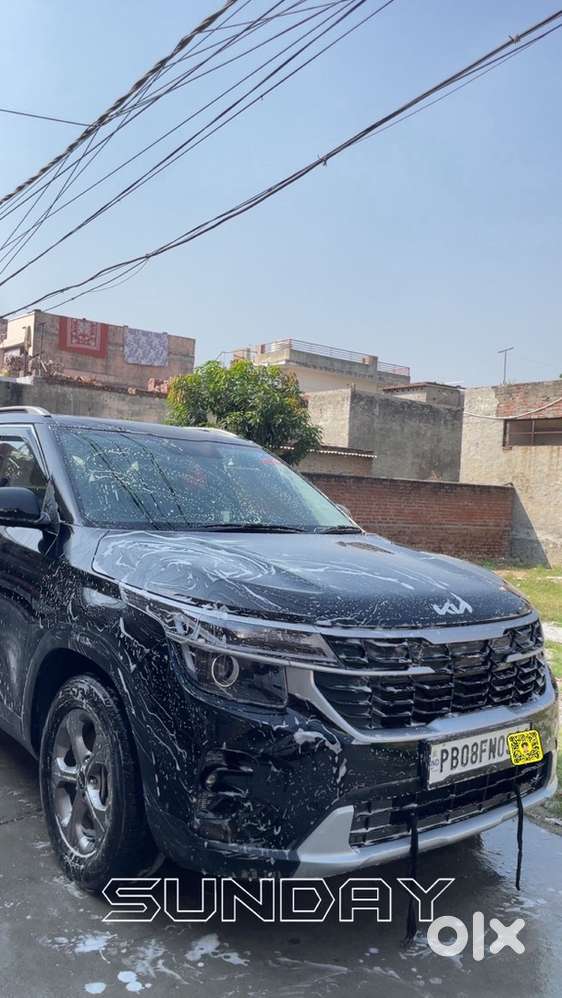Kia Seltos Htk Plus 1.5 Mt Petrol | Black Colour | 2024