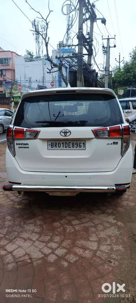 Toyota Innova Crysta 2.4 G Mt, 2017, Diesel