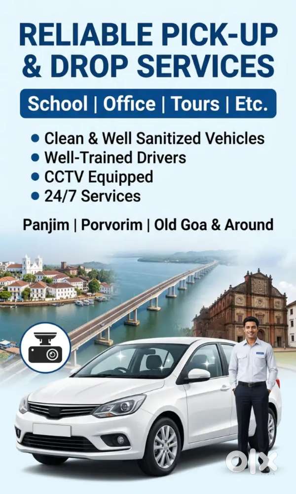 Car Available For Pickup Drop In And Around Panjim