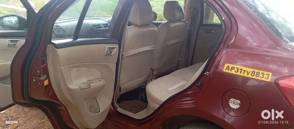 2nd Owner Maruti Suzuki Swift Dzire 2015