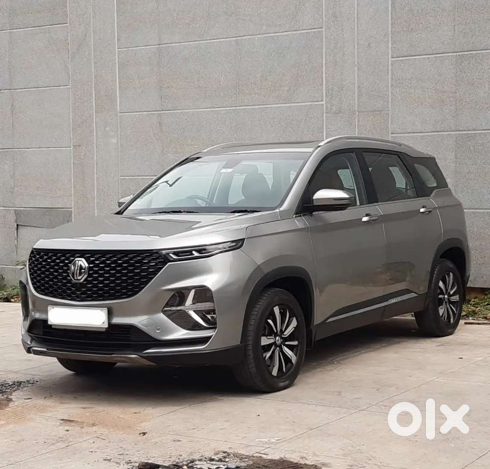 Mg Hector Plus 2021 Petrol Well Maintained Showroom Track