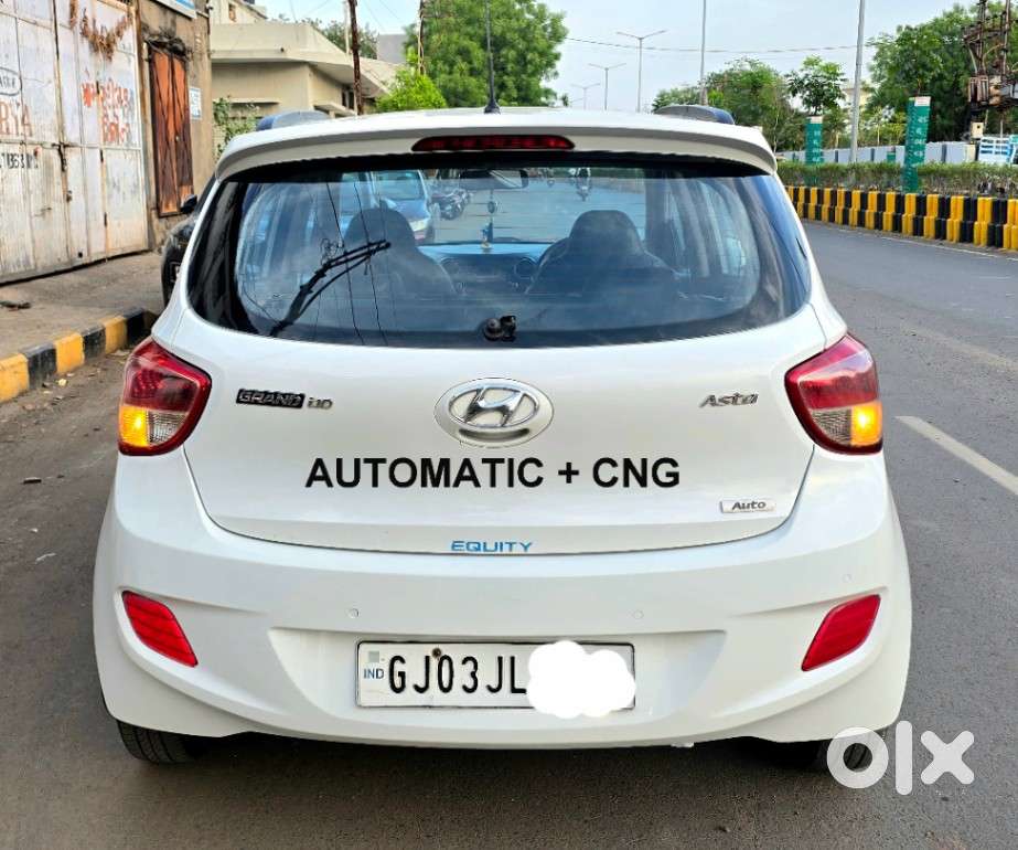 Hyundai Grand I10 1.2 Kappa Vtvt Asta (o) At, 2017, Cng & Hybrids