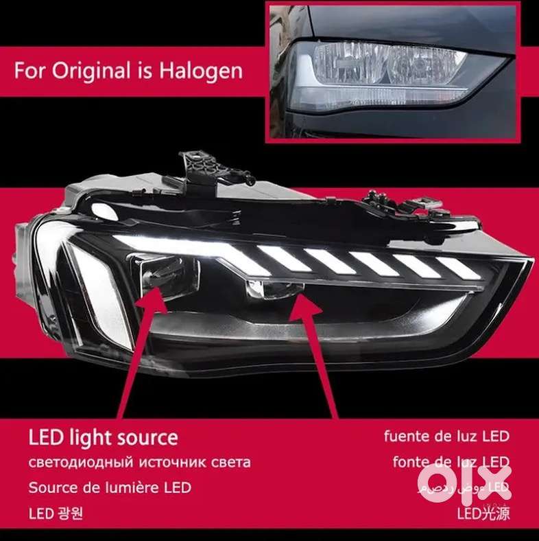 Audi A4 B8.5 Laser New Model Headlights