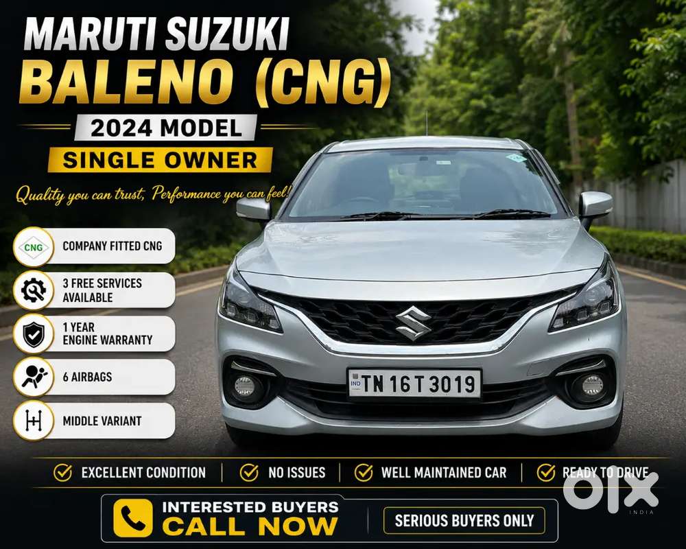 Maruti Suzuki Baleno Zeta 2024 Car