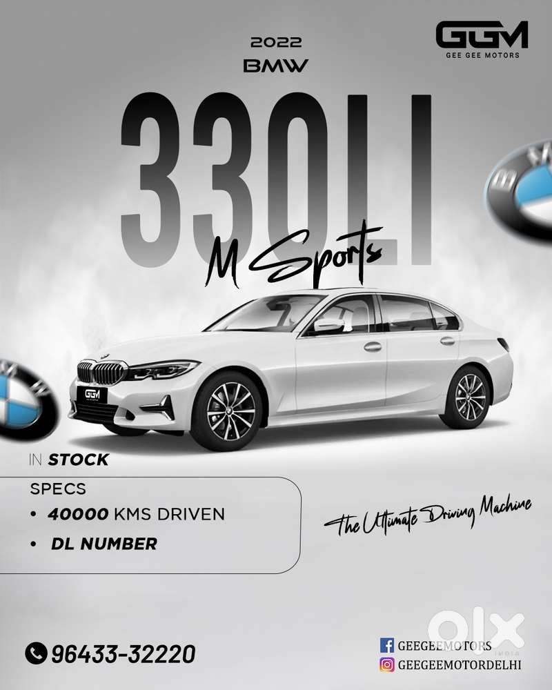 Bmw 3 Series Gran Limousine 2.0 330li Luxury Line, 2022, Petrol