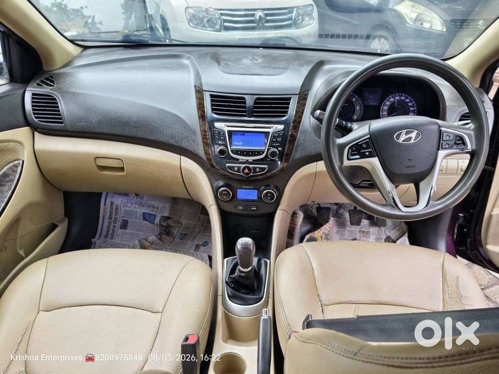 Hyundai Verna Fluidic 1.6 Vtvt Sx, 2012, Diesel