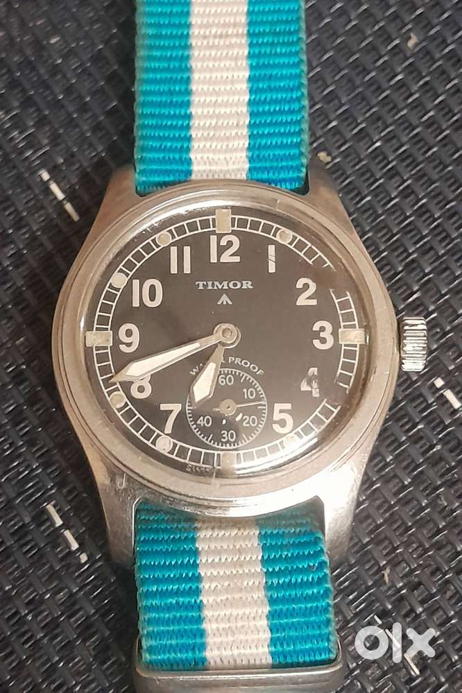 Vintage WWII Military Timor ATP wristwatch, like Omega, Longines