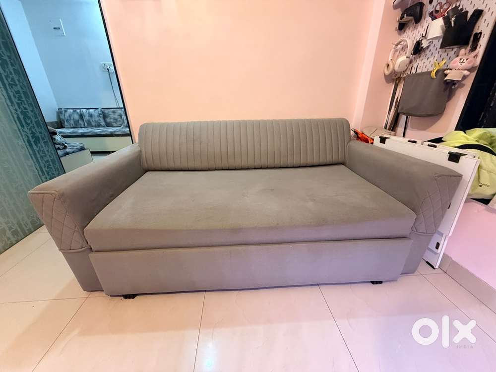 3-Seater Sofa Cum Bed; Comfortable & Spacious