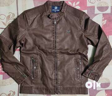 Armani leather jacket sale mens