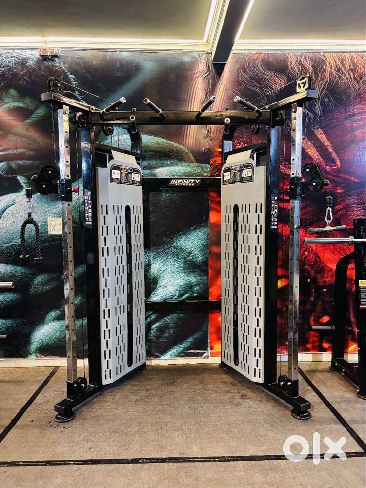 Imported look with heavy duty complete new gym equipment setup