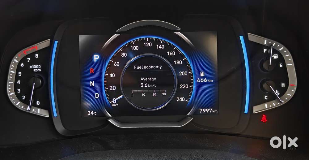 Hyundai Creta 1.4 Sx (o) Turbo Petrol Dct, 2022, Petrol