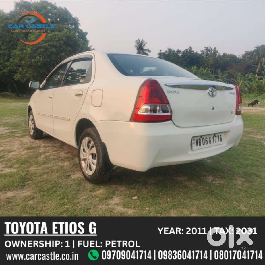 Toyota Etios 2010-2012 G, 2011, Petrol