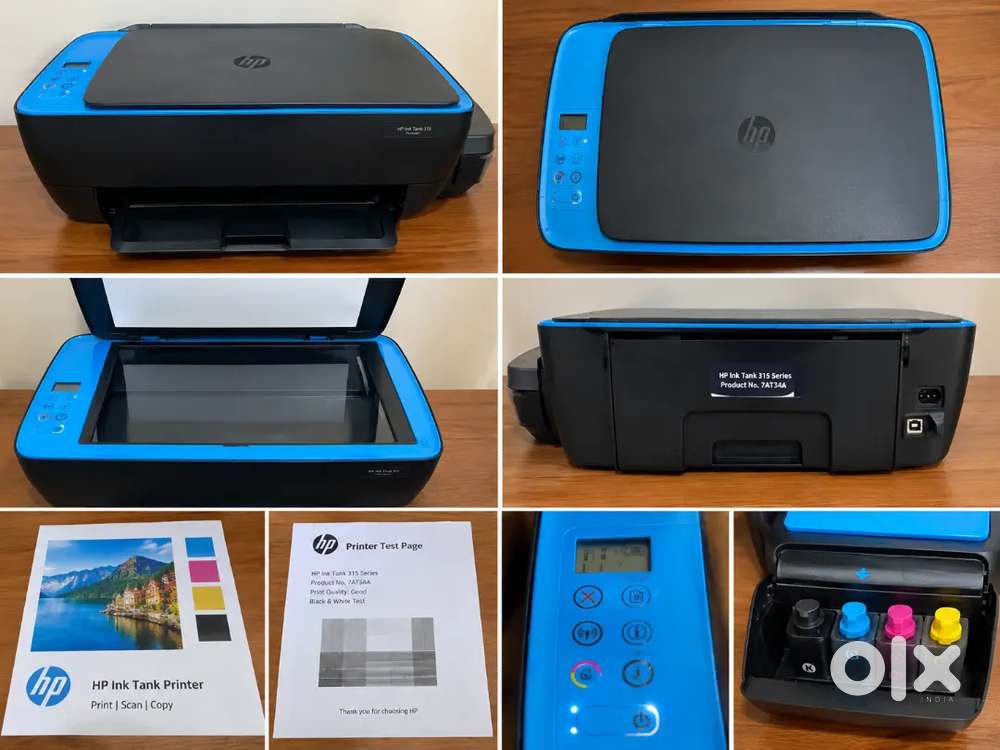 HP Ink Tank 315 Colour Printer | Print, Scan & Copy | All-in-One