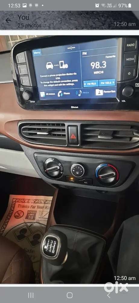 Hyundai Aura 2022 Sx Cng / Hybrids 22000 Km Driven