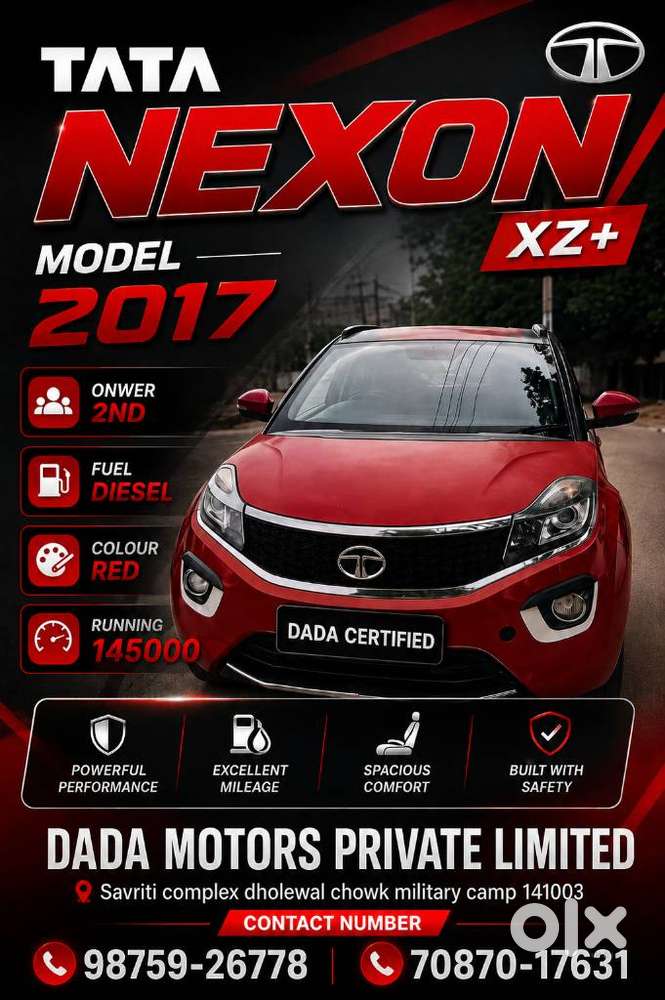 Tata Nexon 1.5 Revotorq Xz Plus, 2017, Diesel
