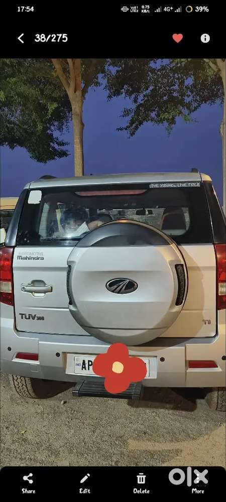 Mahindra Tuv 300 2018 Diesel 78000 Km Driven