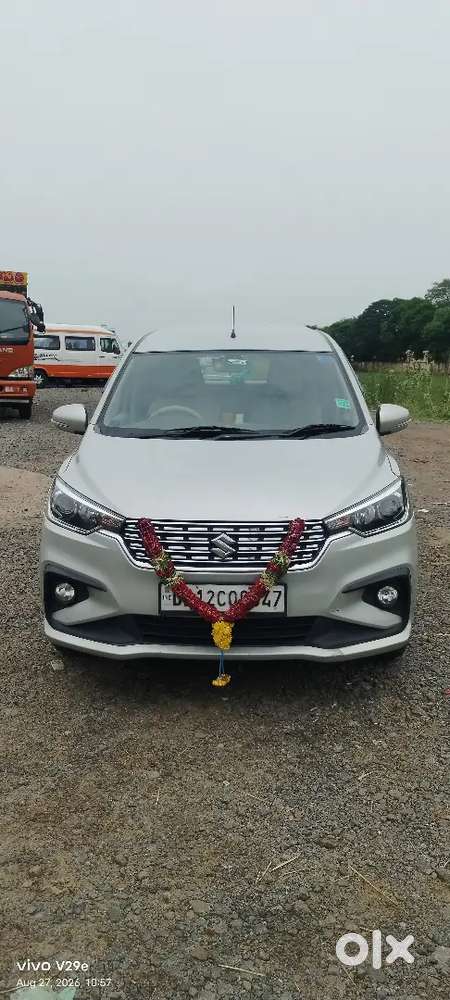 2019 Maruti Suzuki Ertiga Silver Colour
