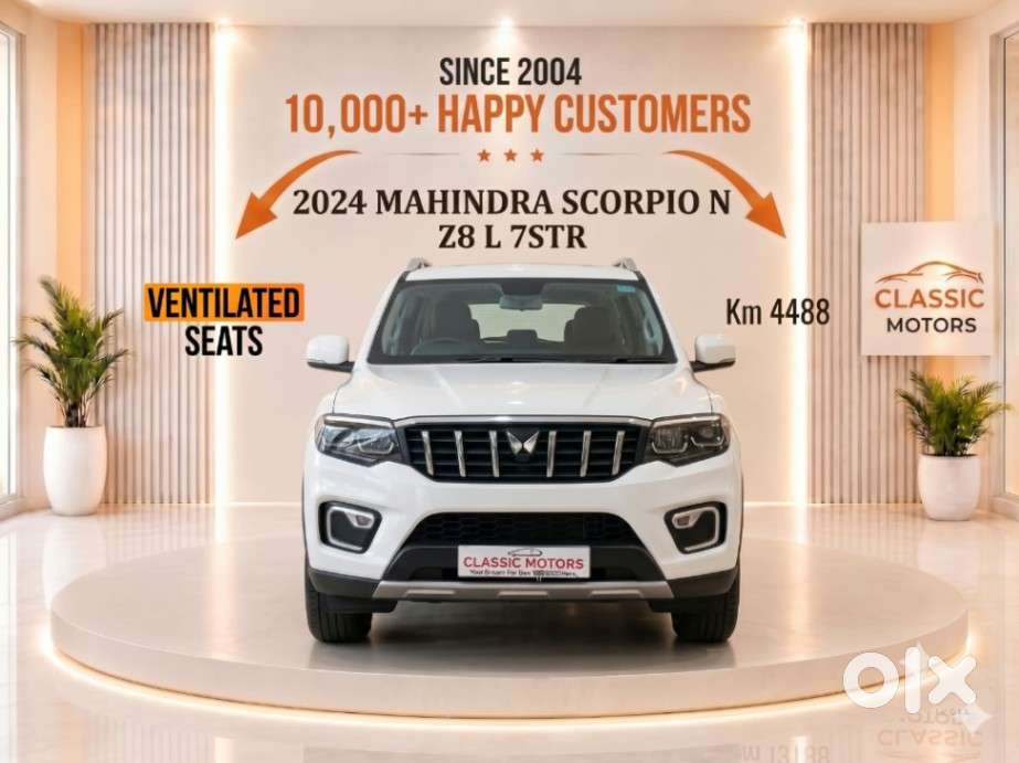Mahindra Scorpio N Z8 L Petrol At 7 Str, 2024, Petrol