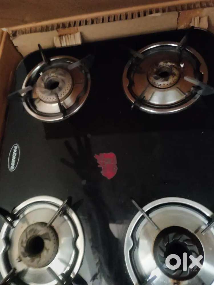 4 flame gas burner
