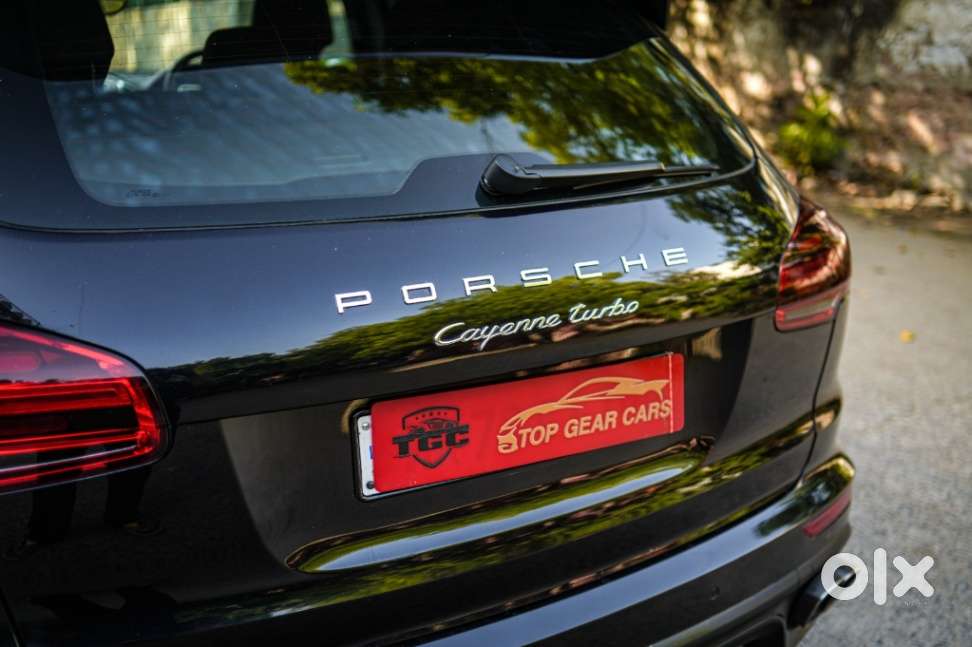 Porsche Cayenne Turbo, 2015, Petrol