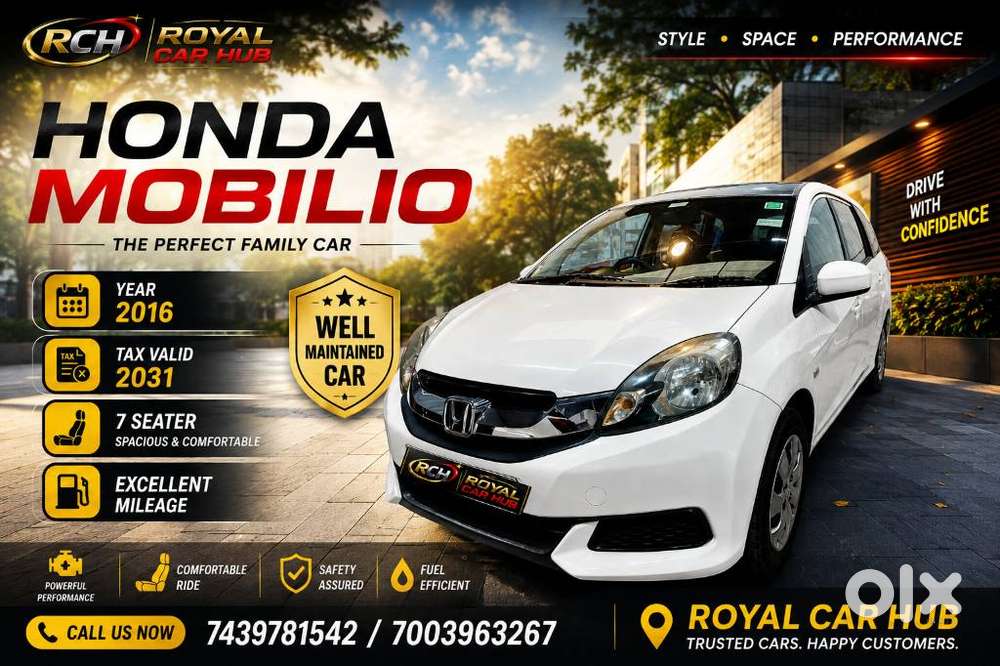 Honda Mobilio 1.5 S I-vtec Mt, 2016, Petrol