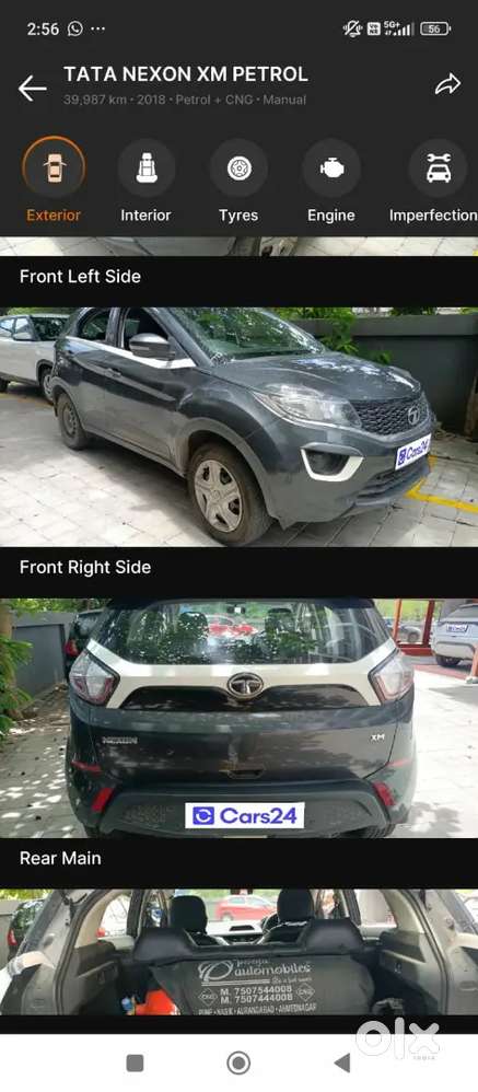 Tata Nexon 2018 Cng & Hybrids 40000 Km Driven