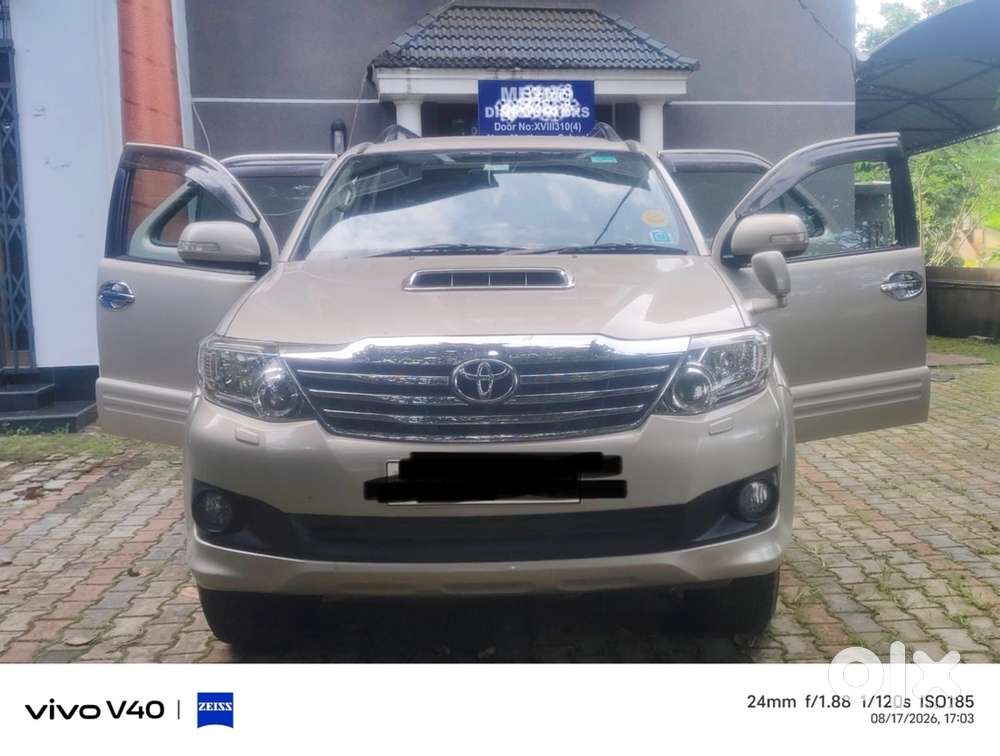 2013 Toyota Fortuner Diesel Manual
