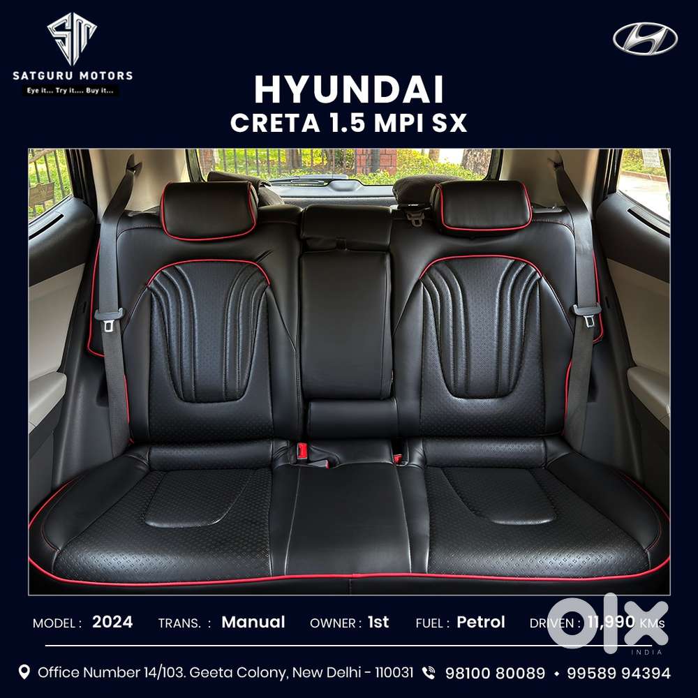 Hyundai Creta Sx Petrol Mt, 2024, Petrol