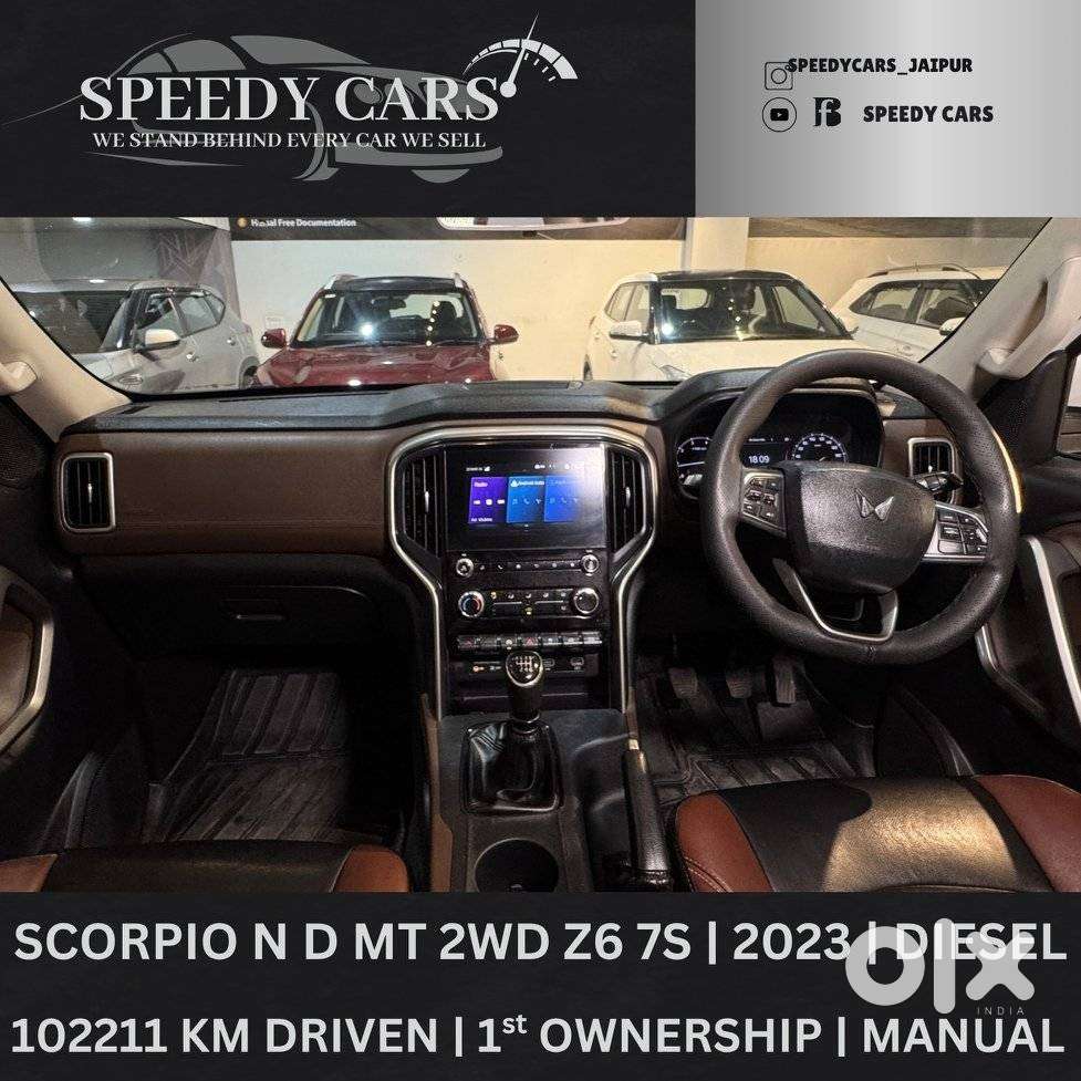 Mahindra Scorpio N Z6 Diesel Mt 2wd 7 Str, 2023, Diesel