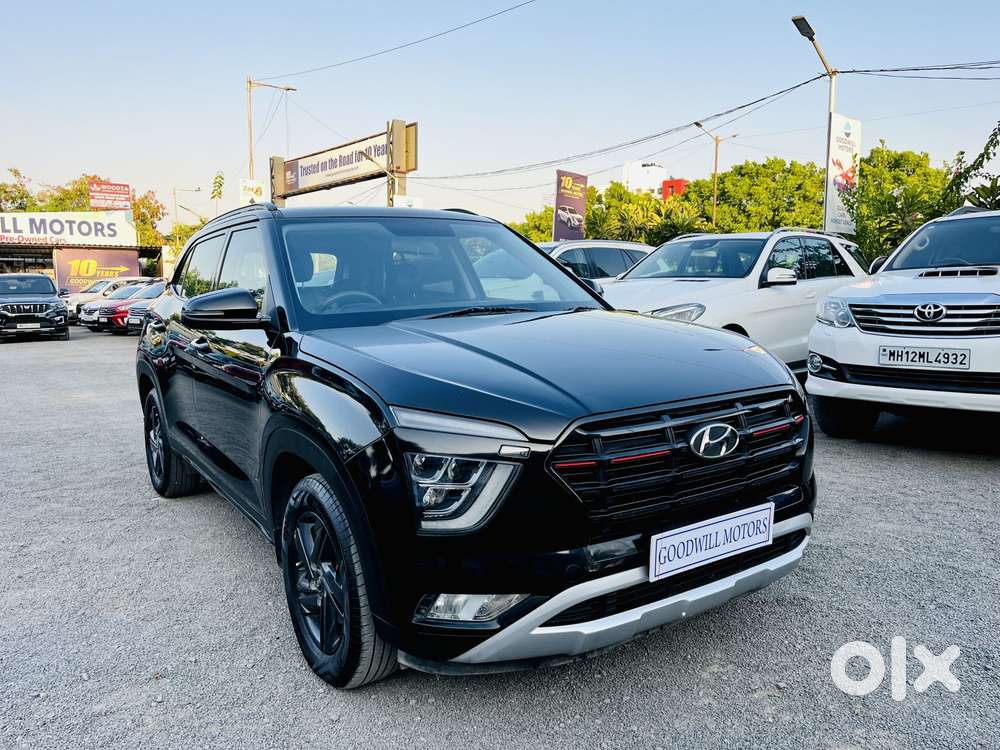 Hyundai Creta 1.5 S Plus Knight Diesel Dual Tone, 2022, Diesel