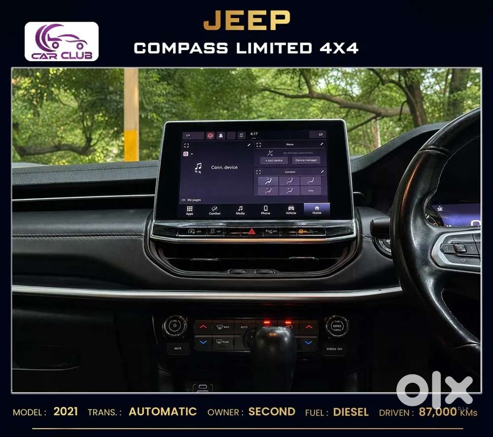 Jeep Compass 2.0 Limited 4x4, 2021, Diesel