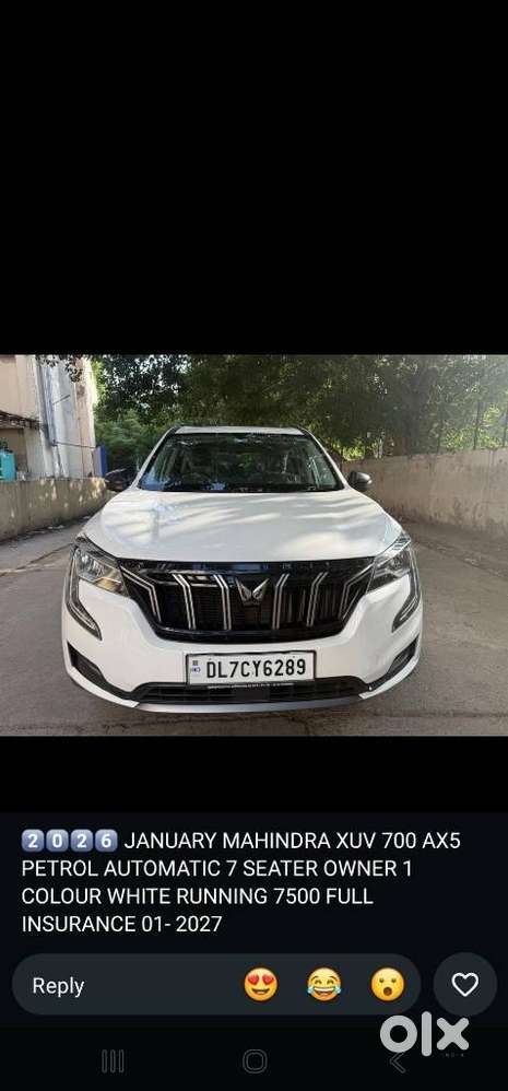 Mahindra Xuv700 2.0 Ax 5 Petrol At Str, 2026, Petrol