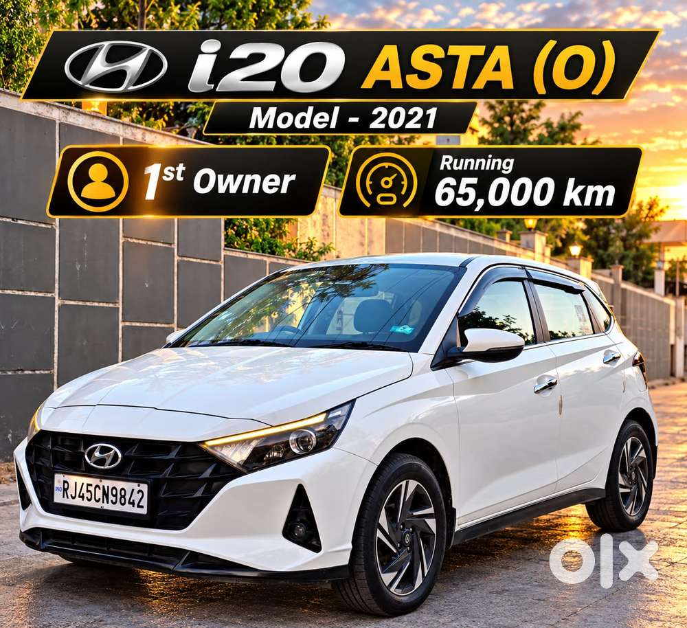 Hyundai I20 Asta Option, 2021, Petrol
