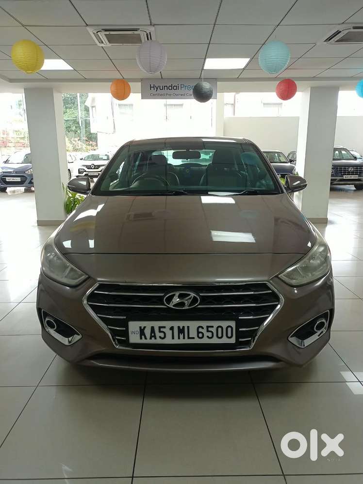 Hyundai Verna Ex 1.6 Vtvt At, 2018, Petrol