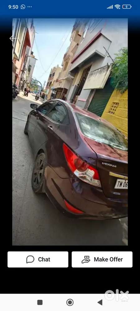 Hyundai Verna 2011 Petrol 80000 Km Driven