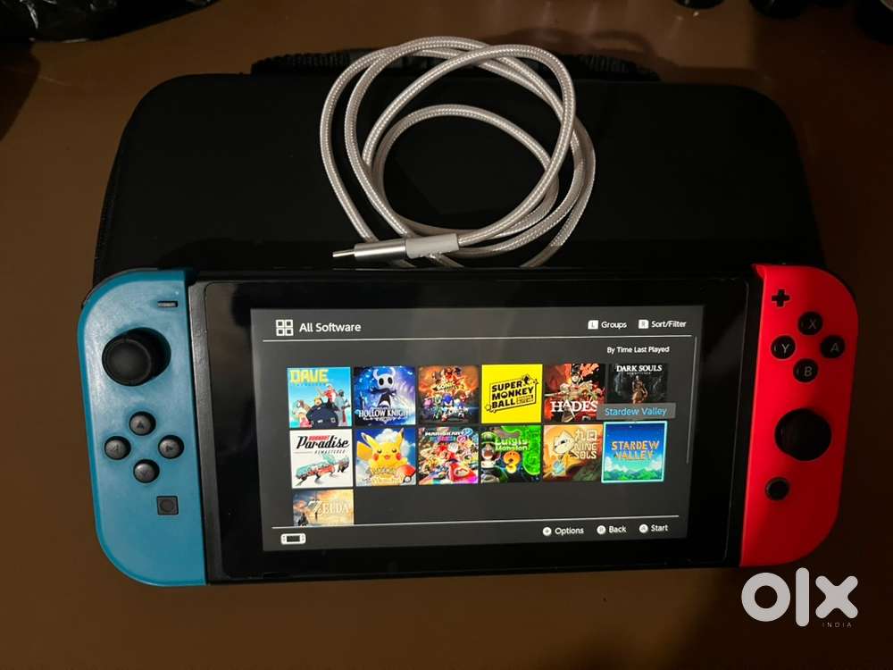 Nintendo switch v2 with 15 games