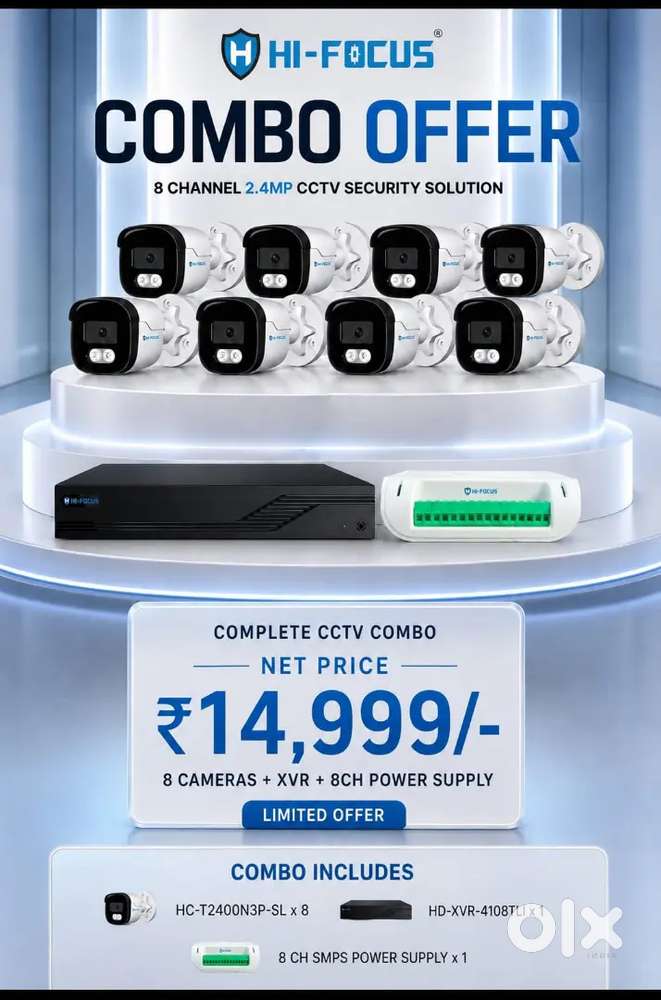 8ch cctv setup limited offer