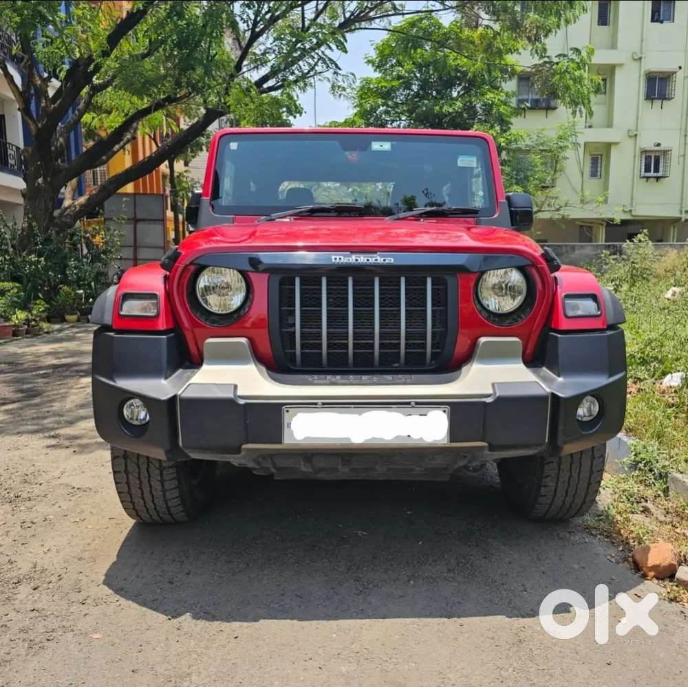 Mahindra Thar Soft Top Automatic Top Model With Original Accessories