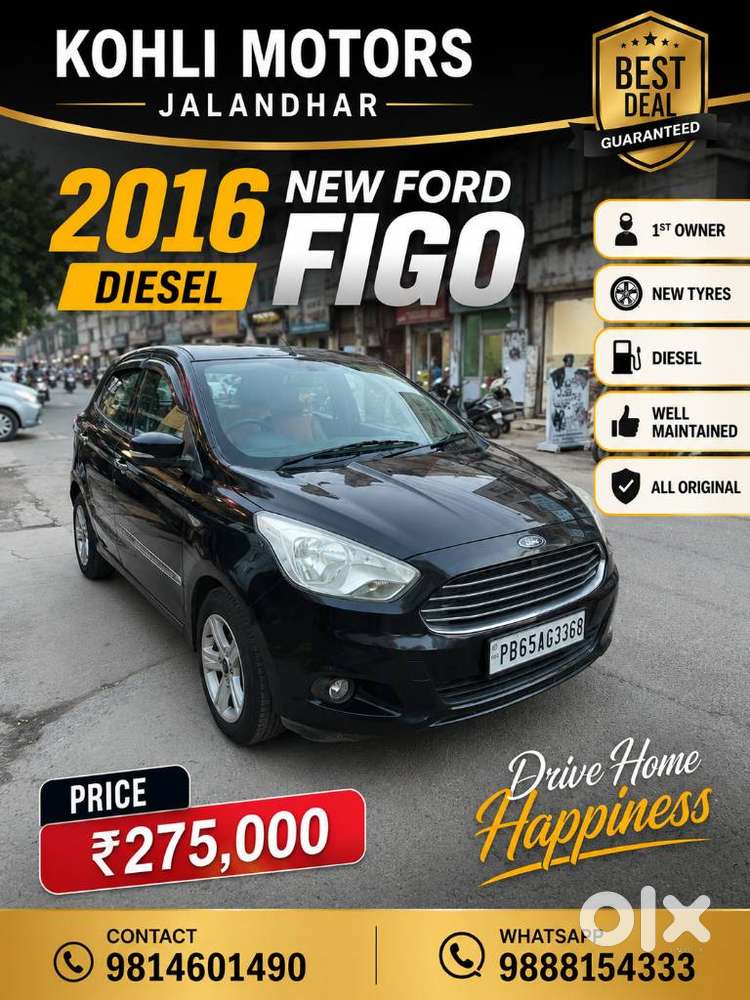 Ford Figo 1.5d Trend Mt, 2016, Diesel