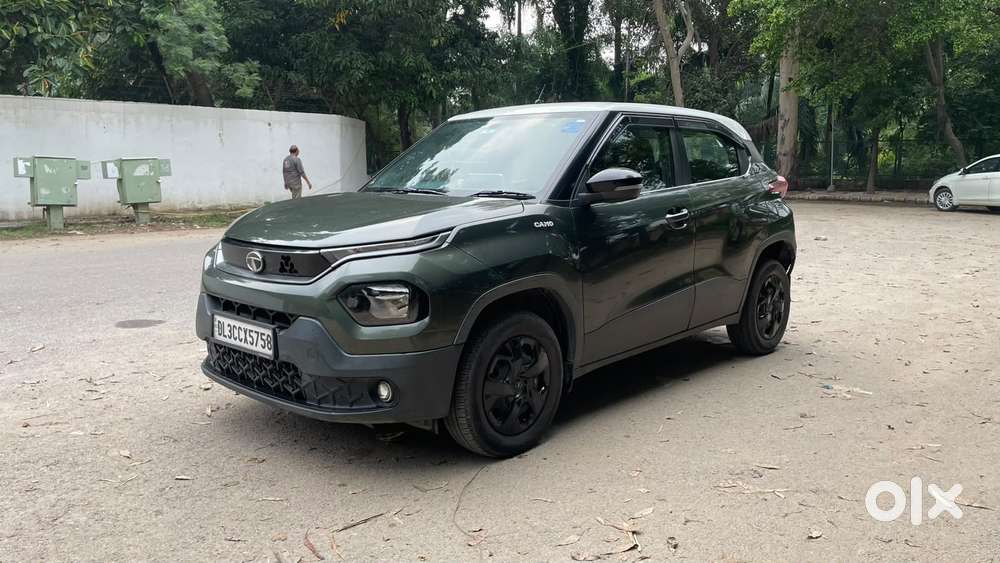 Tata Punch 1.2 Revotron Adventure Camo Rhythm Amt, 2023, Petrol