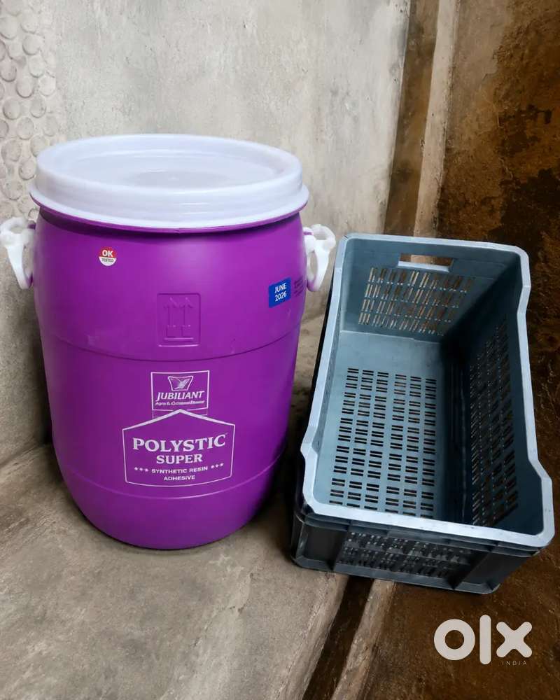 Plastic Drum & Plastic Crate