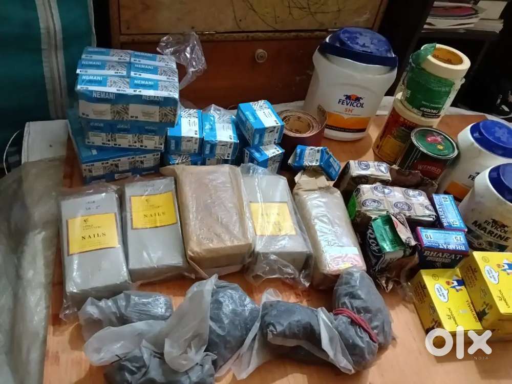 Hardware ka saman argent sel karna hai aur masheen bhi hai
